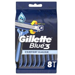 Blue 3 Comfort Slalom maszynki do golenia 8szt Gillette