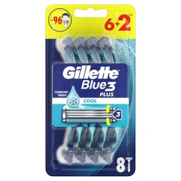 Blue 3 Plus Cool jednorazowe maszynki do golenia 8 szt. Gillette