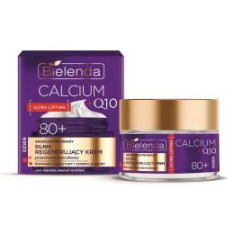 Calcium + Q10 skoncentrowany silnie regenerujący krem przeciwzmarszczkowy na dzień 80+ 50ml Bielenda
