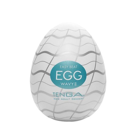 Easy Beat Egg Wavy II jednorazowy masturbator w kształcie jajka TENGA
