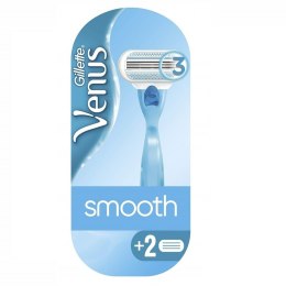 Venus Smooth maszynka do golenia + wymienne ostrza 2szt. Gillette