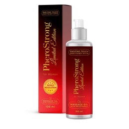Limited Edition For Women Massage Oil With Pheromones olejek do masażu z feromonami 100ml PheroStrong