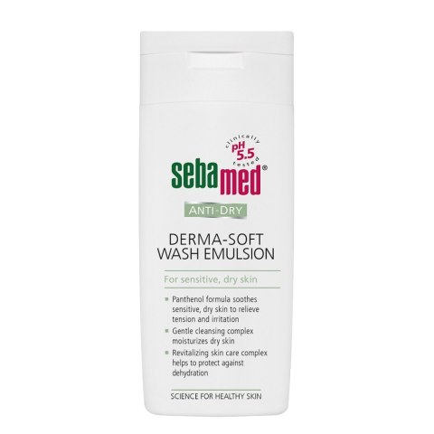 Derma-Soft Wash Emulsion emulsja do mycia twarzy 200ml Sebamed