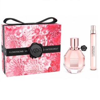 Viktor & Rolf Flowerbomb zestaw woda perfumowana spray 50ml + woda perfumowana spray 10ml