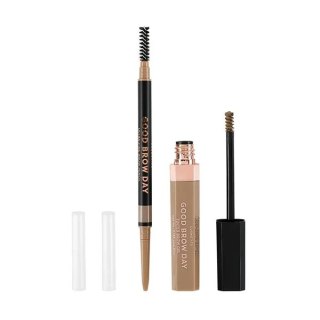 Profusion Good Brow Day zestaw do stylizacji brwi Soft Brown