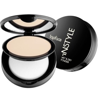 Topface Instyle Wet&Dry Powder puder do stosowania na mokro i sucho 001 10g