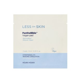 HOLIKA HOLIKA Less On Skin Panthebible Vegan Pad łagodzące płatki do miejscowego stosowania na skórze 6ml