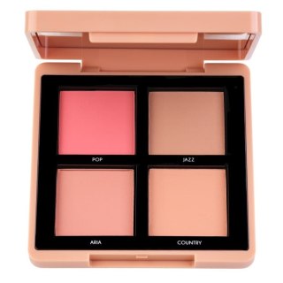 Topface Maestro Academy Blush Bouqet paleta róży do policzków 002