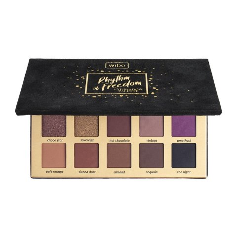 Rhythm Of Freedom Eyeshadow Palette paleta cieni do powiek 15g Wibo