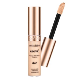 Sensitive Mineral 3in1 Concealer korektor w płynie 3w1 003 12ml Topface