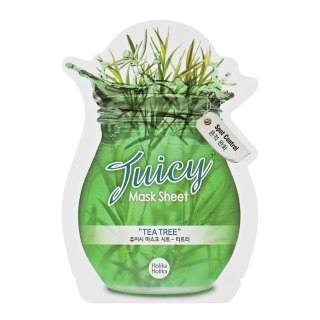 HOLIKA HOLIKA Tea Tree Juicy Mask Sheet oczyszczająca maseczka w płachcie 20ml