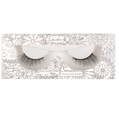 True or False? False Eyelashes sztuczne rzęsy na pasku Lovely