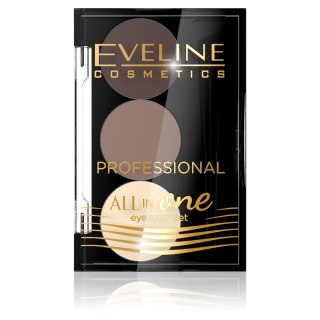 All In One Eyebrow Set zestaw cieni do brwi 01 1.7g Eveline Cosmetics