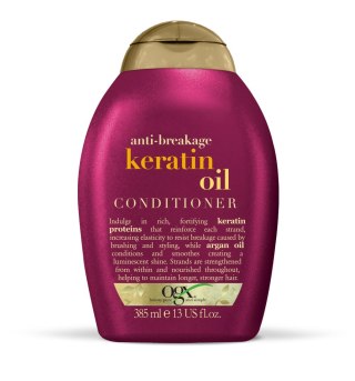 OGX Anti-Breakage + Keratin Oil Conditioner odżywka z olejkiem keratynowym zapobiegająca łamaniu włosów 385ml