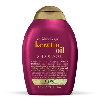 Anti-Breakage + Keratin Oil Shampoo szampon z olejkiem keratynowym zapobiegający łamaniu włosów 385ml