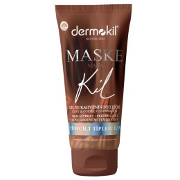 Natural Skin Clay And Coffee Clay Mask maska do twarzy z glinki i kawy 75ml Dermokil
