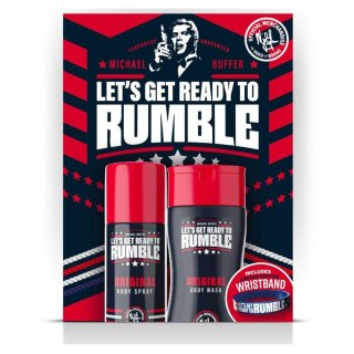 Rumble Men Original zestaw dezodorant do ciała w sprayu 150ml + żel pod prysznic 250ml