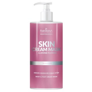 Skin Cream Mask Almond Flower kremo-maska do ciała i stóp 500ml Farmona Professional