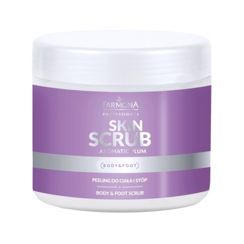 Skin Scrub Aromatic Plum peeling do ciała i stóp 500g Farmona Professional