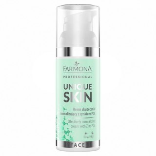 Unique Skin krem skutecznie normalizujący z cynkiem PCA 50ml Farmona Professional