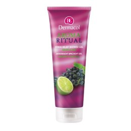 Aroma Ritual Stress Relief Shower Gel żel pod prysznic Grape & Lime 250ml Dermacol