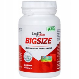 BigSize suplement diety na powiększenie penisa 65 kapsułek Love Stim