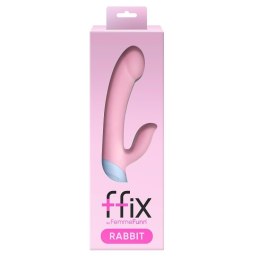 Ffix Rabbit wibrator typu króliczek na baterie Pink FemmeFunn