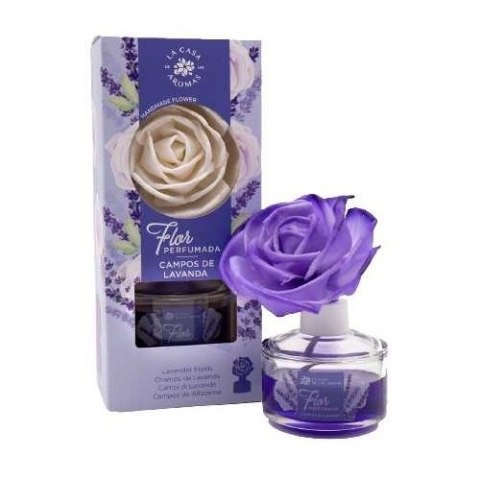 Flor Perfumada dyfuzor zapachowy w formie kwiata Lawenda 65ml La Casa de los Aromas
