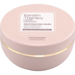 Keratin Therapy Lisse Design maska nawilżająca po keratynowym prostowaniu włosów 200ml Alfaparf