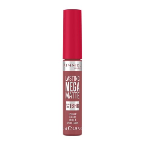 Rimmel Lasting Mega Matte długotrwała matowa pomadka w płynie do ust 210 Rose & Shine 7.4ml Rimmel Lasting Mega Matte długotrwała matowa pomadka w płynie do ust 210 Rose & Shine 7.4ml