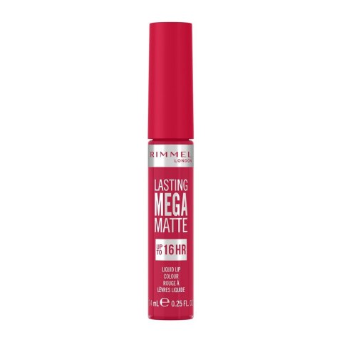 Rimmel Lasting Mega Matte długotrwała matowa pomadka w płynie do ust 910 Fuchsia Flush 7.4ml Rimmel Lasting Mega Matte długotrwała matowa pomadka w płynie do ust 910 Fuchsia Flush 7.4ml