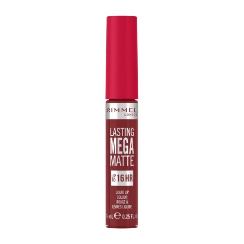 Rimmel Lasting Mega Matte długotrwała matowa pomadka w płynie do ust 930 Ruby Passion 7.4ml Rimmel Lasting Mega Matte długotrwała matowa pomadka w płynie do ust 930 Ruby Passion 7.4ml