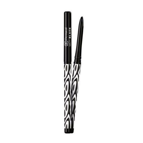 Matte Eye Pencil matowa kredka do oczu Black 4.3g Dermacol