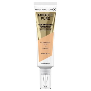 Miracle Pure SPF30 PA+++ podkład poprawiający kondycję skóry 32 Light Beige 30ml Max Factor