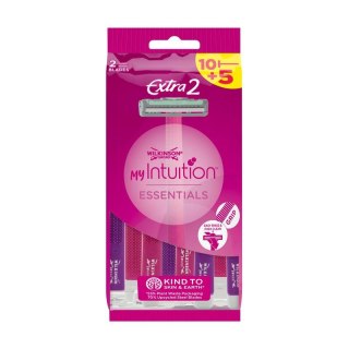 Wilkinson My Intuition Extra2 Essentials jednorazowe maszynki do golenia dla kobiet 15szt