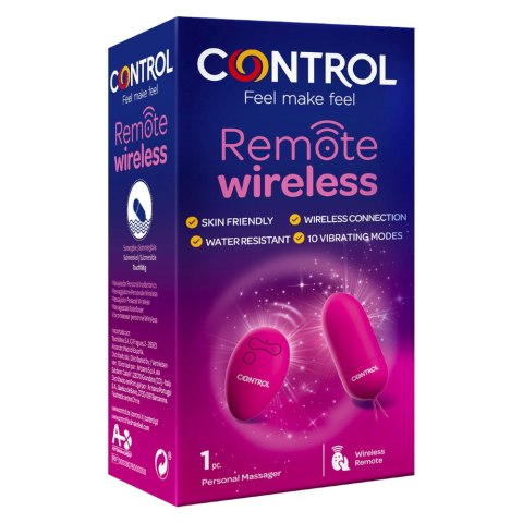 Control Remote Wireless zdalnie sterowany mini stymulator z pilotem