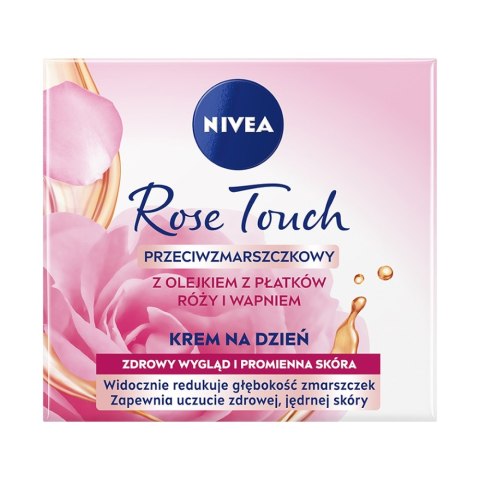 Nivea Rose Touch przeciwzmarszczkowy krem na dzień 50ml Nivea Rose Touch przeciwzmarszczkowy krem na dzień 50ml