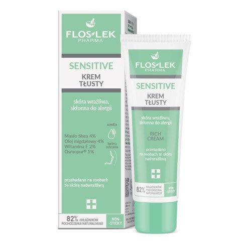 Sensitive krem tłusty do skóry wrażliwej 50ml Floslek