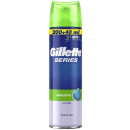 Series Sensitive żel do golenia dla skóry wrażliwej 240ml Gillette