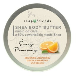 Shea Butter 80% masło do ciała Pomarańcza 200ml The Secret Soap Store