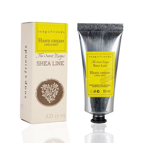 Shea Line krem do rąk Limonka z Miętą 80ml Soap&Friends