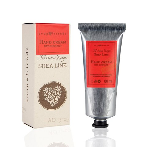 Soap&Friends Shea Line krem do rąk Czerwona Porzeczka 80ml