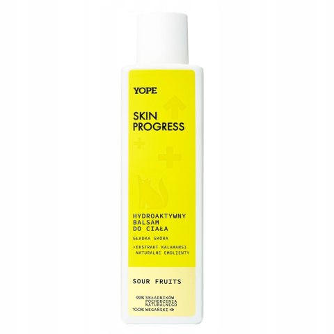 Yope Skin Progress hydroaktywny balsam do ciała Sour Fruits 200ml Yope Skin Progress hydroaktywny balsam do ciała Sour Fruits 200ml