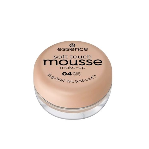 Soft Touch Mousse Make-up podkład matujący w musie 04 Matt Ivory 16g Essence