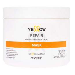 Alfaparf YELLOW Repair maska regeneracyjna do włosów zniszczonych 500ml