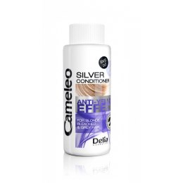 Anti-Yellow Effect Silver Conditioner mini odżywka do włosów blond przeciw żółknięciu 50ml Cameleo