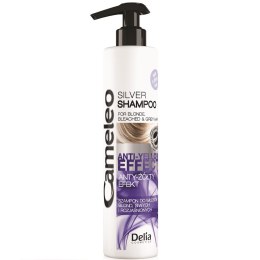 Anti-Yellow Effect Silver Shampoo szampon do włosów blond przeciw żółknięciu 250ml Cameleo