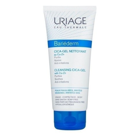 URIAGE Bariederm Cleansing Cica-Gel żel do mycia twarzy i ciała 200ml