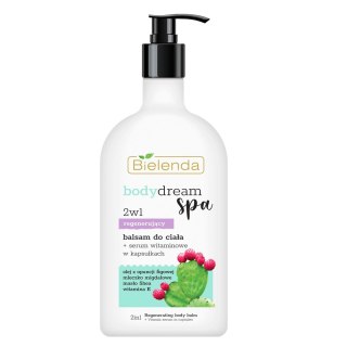 Body Dream Spa 2w1 regenerujący balsam do ciała + serum witaminowe w kapsułkach 350ml Bielenda