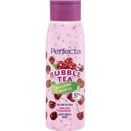 Bubble Tea balsam do ciała Wild Cherry + Matcha Tea 400ml Perfecta
